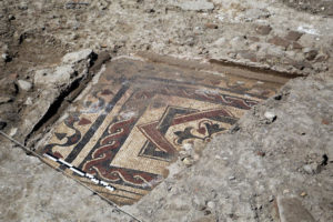 Mosaicos romanos en Azkoien
